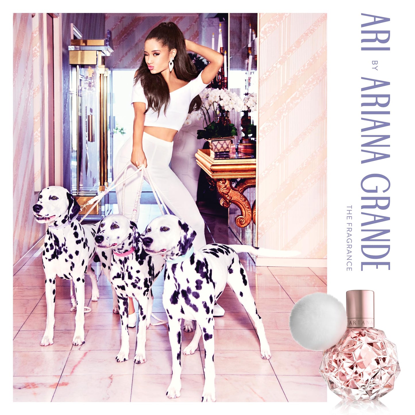 Ariana Grande Ari Eau de Parfum - Long Lasting Fragrance with Pear, Raspberry, and Vanilla Orchid - Floral Gourmand Women’s Perfume - Travel Size Beauty & Personal Care Ariana Grande