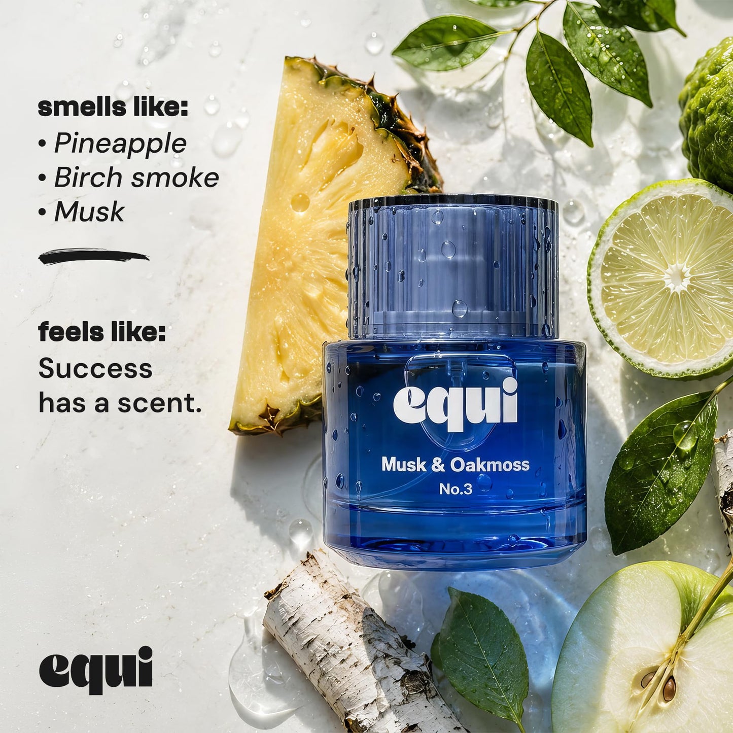 Equi Musk & Oakmoss Eau de Parfum Inspired by Creed Aventus, Scent for Men Beauty & Personal Care Equi Scents