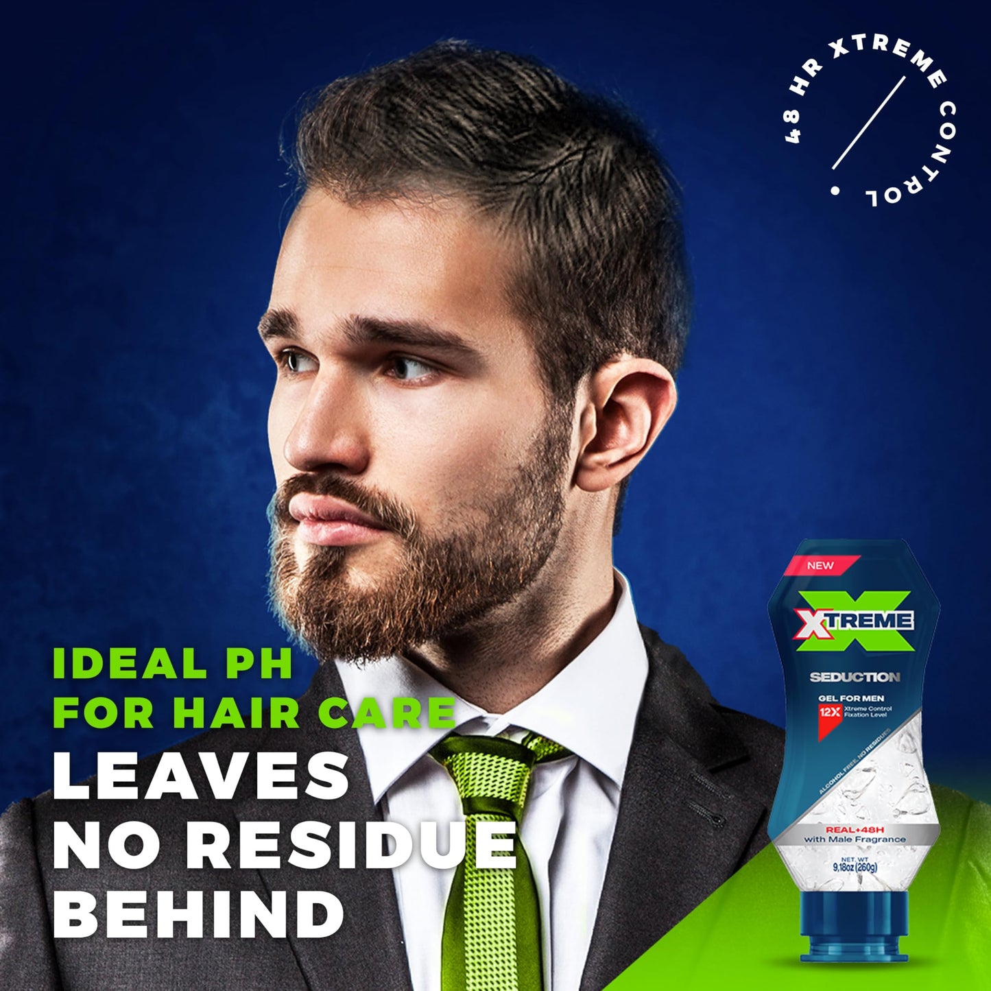 Xtreme Gel Seduction Styling Hair Gel For Men, 9.17 Oz, Pack of 3 Beauty & Personal Care Xtreme