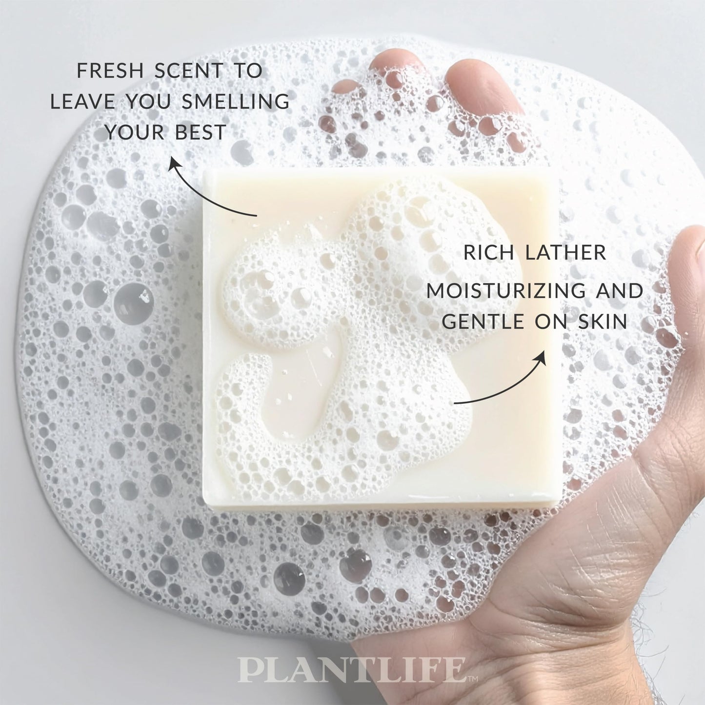 Plantlife Man and Nature All-N-1 Bar Soap - Moisturizing and Soothing Soap for Your Skin - Hand Crafted Using Plant-Based Ingredients - Made in Beauty & Personal Care Plantlife