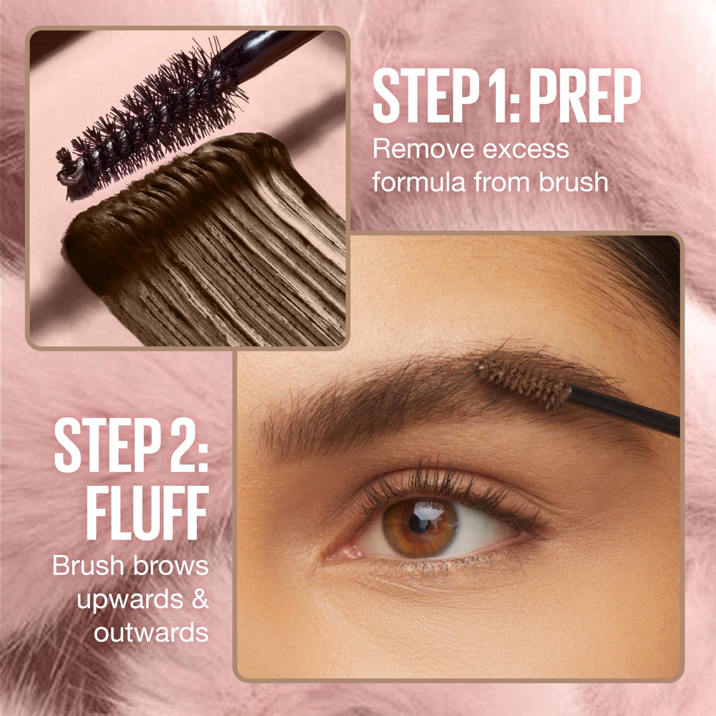 Maybelline Superfluff Volumizing Brow Mousse, All Day Tinted Brow Gel For Soft Full Brows, Soft Brown, 1 Count Beauty & Personal Care MAYBELLINE
