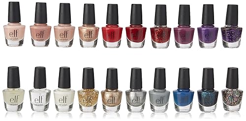 e.l.f. 20 Piece Nail Set, 1.6 Pound Beauty & Personal Care e.l.f.