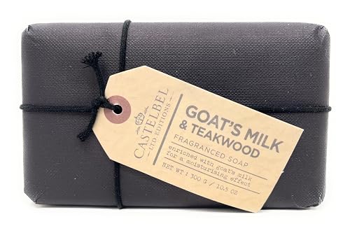 Castelbel Goat's Milk & Teakwood Scented Luxury Soap, 10.5 Ounces Beauty & Personal Care Castelbel