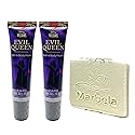 Bath & Body Works Disney Villains Collection Evil Queen 2 Pack Lip Gloss Bundle with a Natural Oats Sample Soap Beauty & Personal Care Bath & Body Works