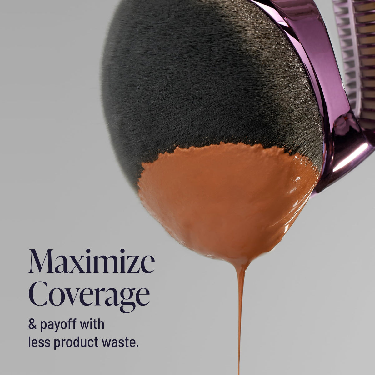 Westmore Beauty Blend & Blur XL Kabuki Leg & Body Makeup Brush - Purple