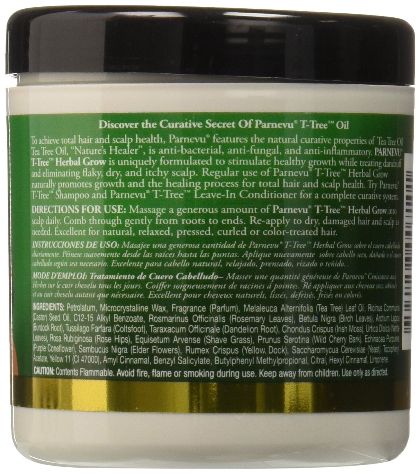 Parnevu T-Tree Herbal Grow Oil, 6 Ounce Beauty & Personal Care Parnevu
