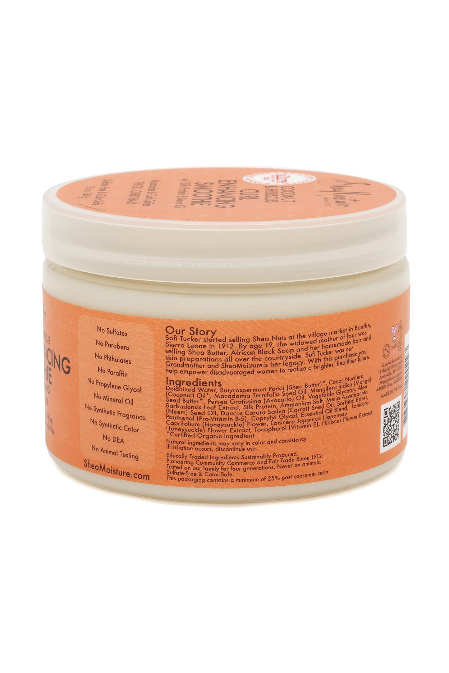 ure Coconut & Hibiscus Curl Enhancing Smoothie Thick/Curly Hair 340 g Beauty & Personal Care Shea Moisture