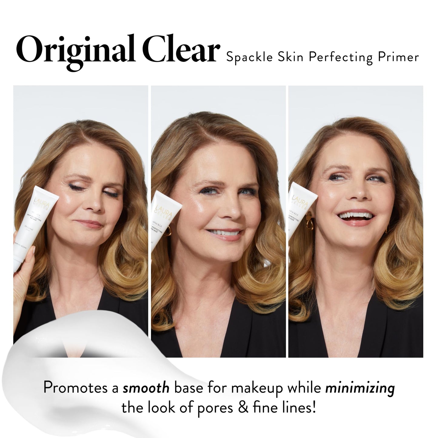 LAURA GELLER NEW YORK Spackle Primer - Original - Super-Size 2 Fl Oz - Hyaluronic Acid Makeup Primer for Mature Skin Beauty & Personal Care LAURA GELLER NEW YORK