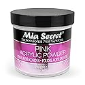 Mia Secret Pink Acrylic Nail Powder 8oz Beauty & Personal Care Mia Secret