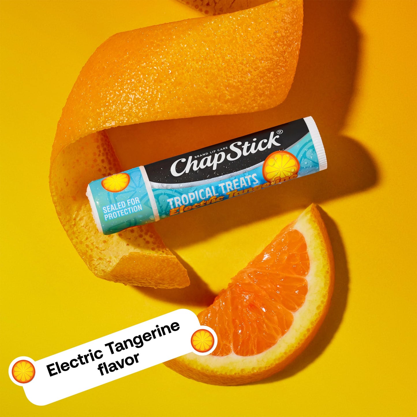 ChapStick Lip Care, Tropical Treats Collection (9 Sticks) - Electric Tangerine, Fizzy Grape & Zingy Watermelon Lip Balm, 0.15 Oz Ea Beauty and Personal Care ChapStick