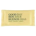 Good Day GTP 390075 Amenity Bar Soap, Pleasant Scent, 3/4 oz., White (Pack of 1000) Beauty & Personal Care Good Day