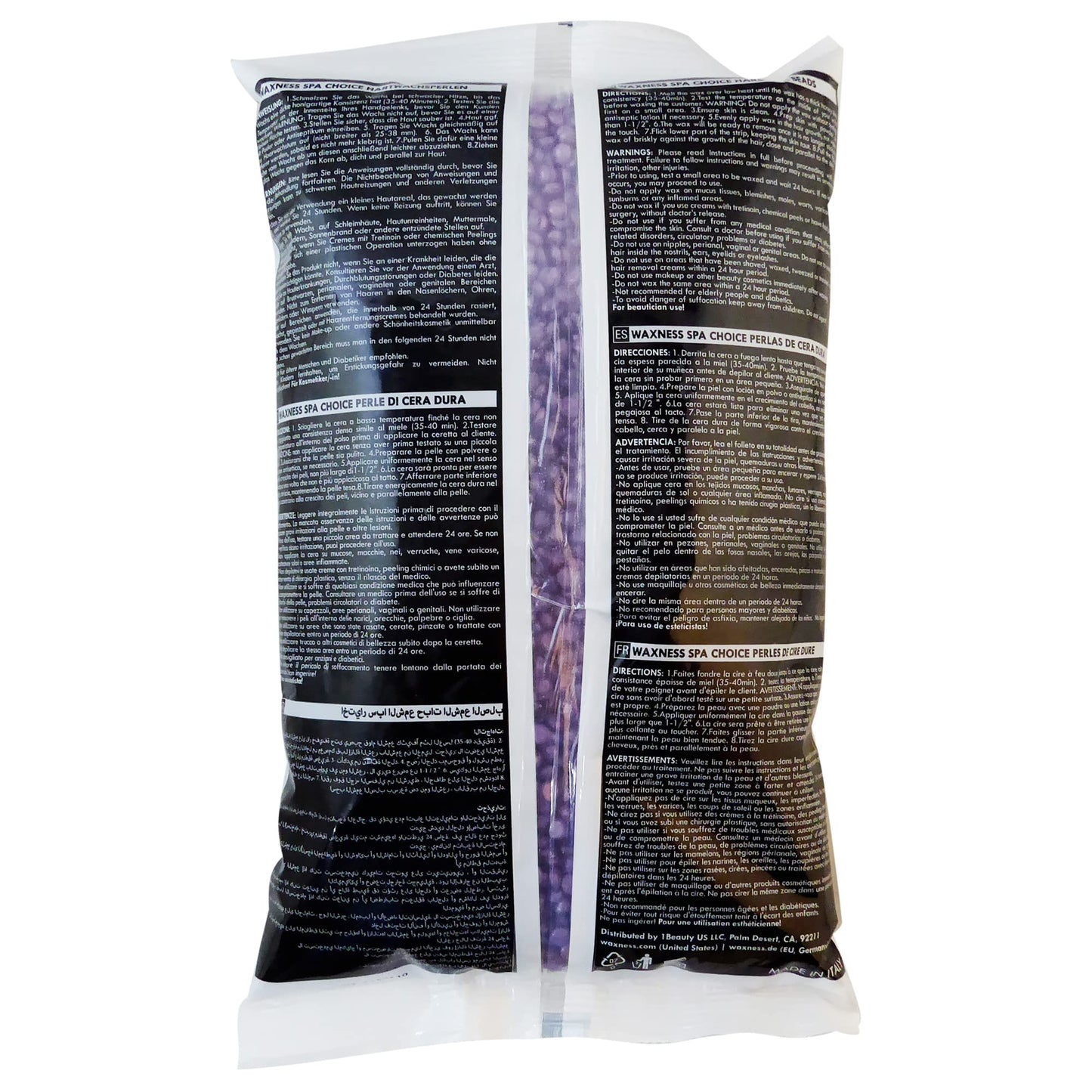Waxness Spa Choice Hard Wax Metallic Tourmaline Demi Creamy Bulk 26.6 lb / 12 kg Beauty and Personal Care Waxness