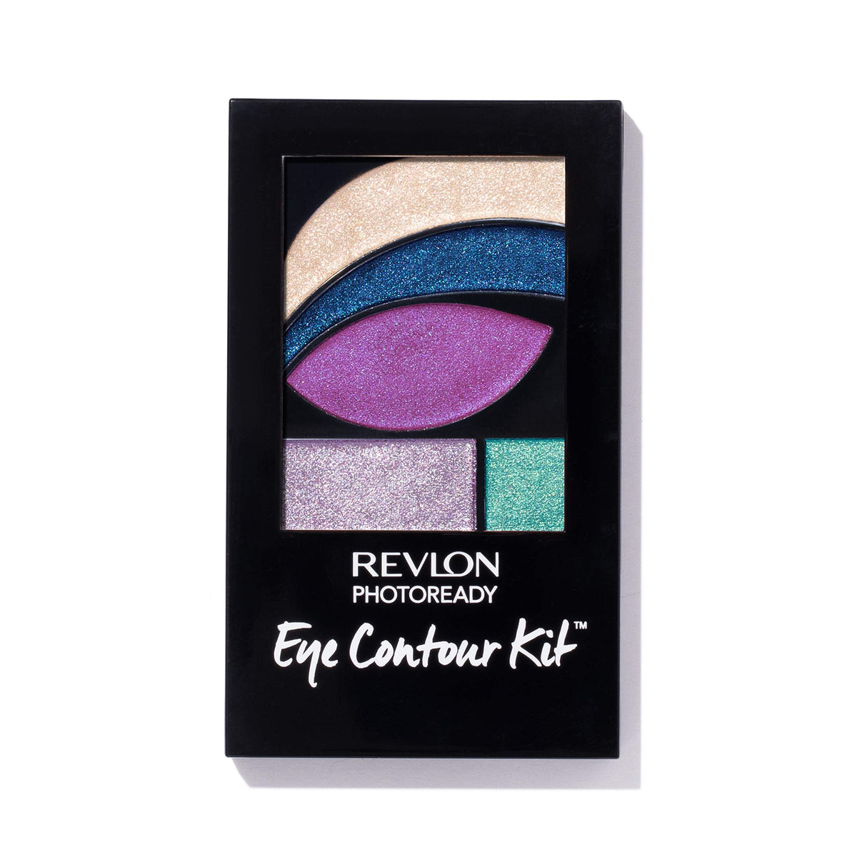 Revlon PhotoReady Eye Contour Kit, Eyeshadow Palette with 5 Wet/Dry Shades & Double-Ended Brush Applicator, Eclectic (517), 0.1oz Beauty & Personal Care REVLON