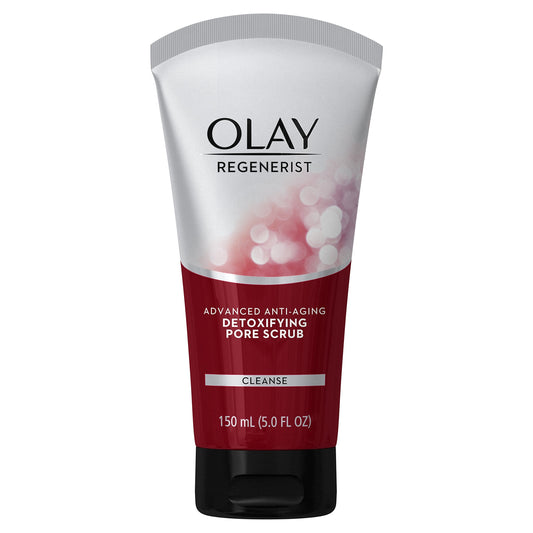 Facial Cleanser by Olay Regenerist Detoxifying Pore Scrub Cleanser, 5 Fluid Ounce Packaging may Vary Beauty & Personal Care Olay