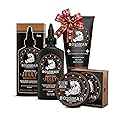 Bossman Essentials Beard Kit for Men, Set of 3 - Beard Oil Jelly, Fortifying Conditioner Cream, Beard Balm - Grooming Growth Care Accessories - Gift Beauty & Personal Care Bossman