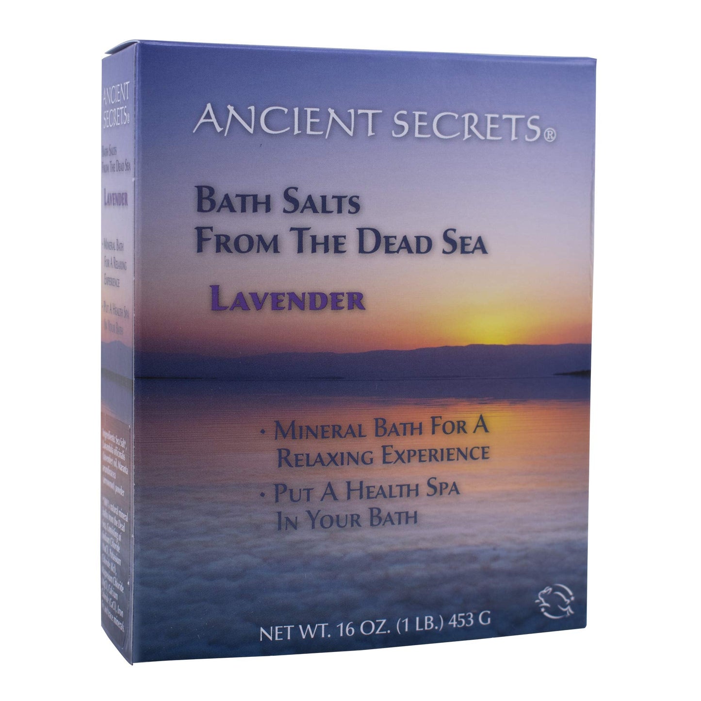 Ancient Secrets Bath Salts From The Dead Sea, Lavender, 16 Ounce Beauty and Personal Care ANCIENT SECRETS