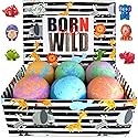Bath Bombs for Kids with Surprise Inside - Organic Bath Fizzies with Toys Inside. All Natural, Gentle, and Kids Safe, Rainbow Spa Bath Fizz Balls… Beauty & Personal Care Mineral Me California