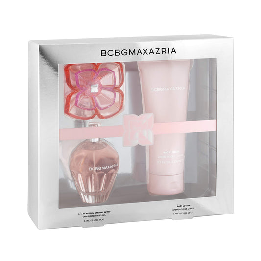 BCBGMAXAZRIA - 2 Piece Fragrance Giftset for Women - Classic - (3.4oz/100ml EDP Perfume + 6.7oz/200ml Body Lotion) Beauty & Personal Care BCBGMAXAZRIA