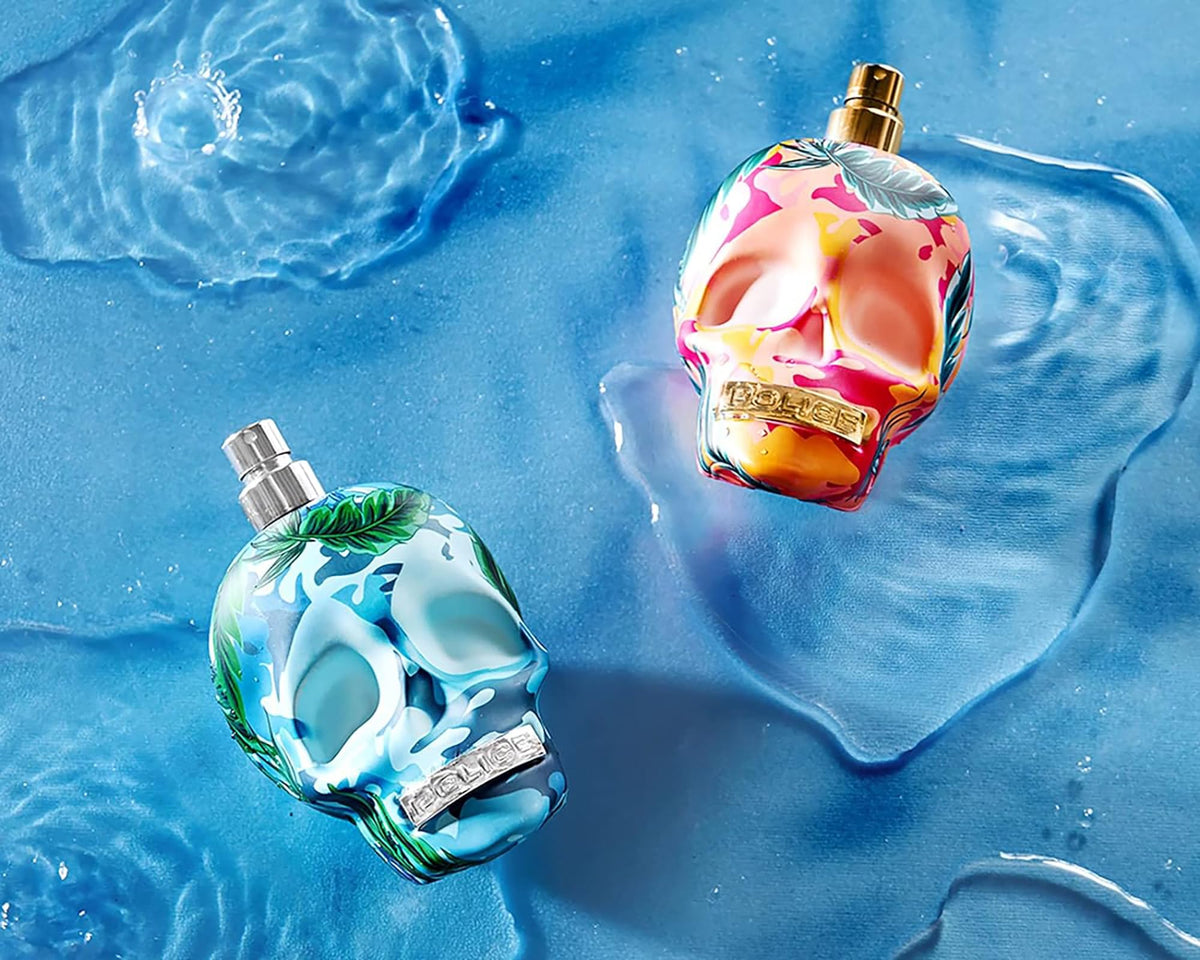 To Be Exotic Jungle For Woman By Police - Summery Floral Scent - Housed In A Botanical Decorated Bottle - Tart-Sweet Fruits And Floral Notes With Soft Beauty & Personal Care Hackett