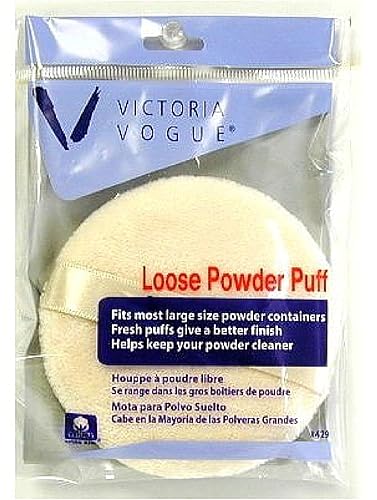 Victoria Vogue Round Loose Powder Puff 1 ea Beauty & Personal Care Victoria Vogue