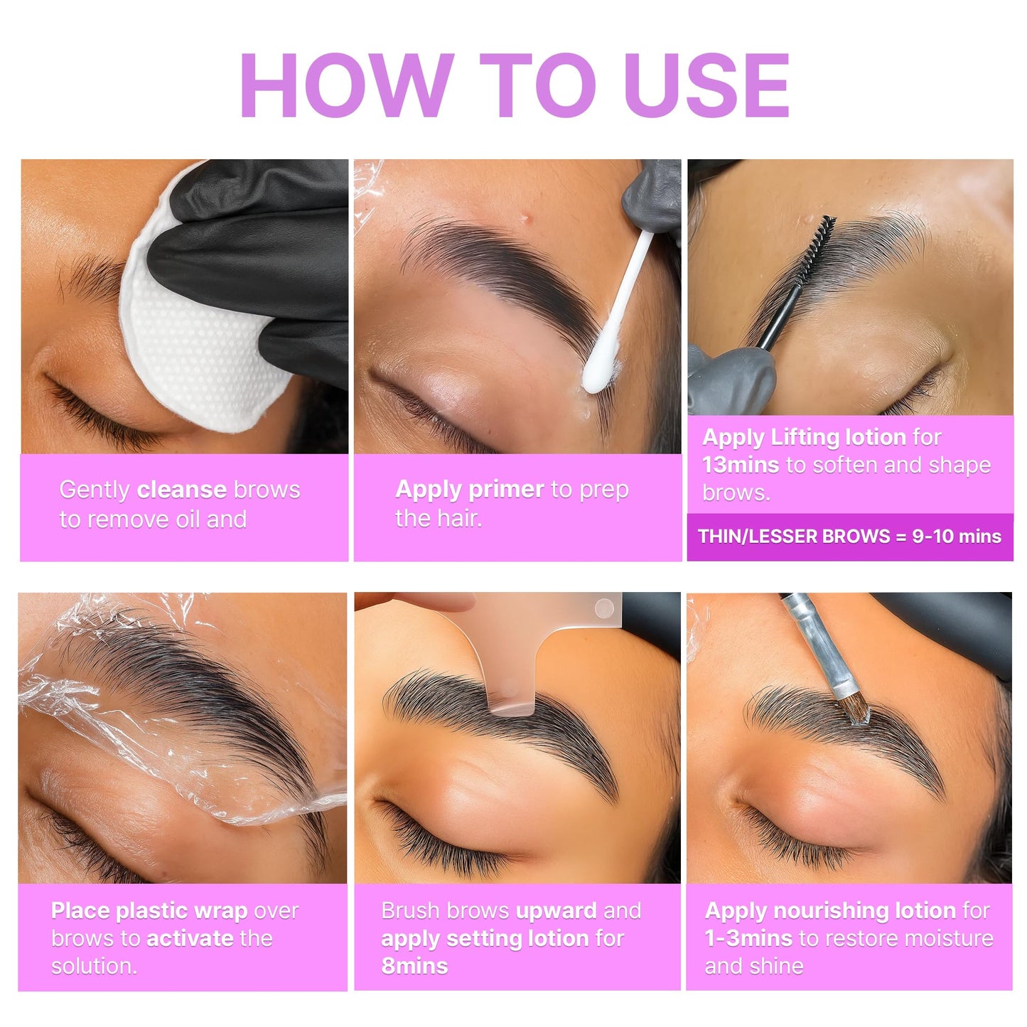 At Home Brow Lamination Kit - DIY Eyebrow Lamination Kit Professional Eye Brow Perm Kit Instant DIY Eyebrow Lift Kit for Fuller Thicker Brows Lasts Beauty and Personal Care CLIONE PRIME