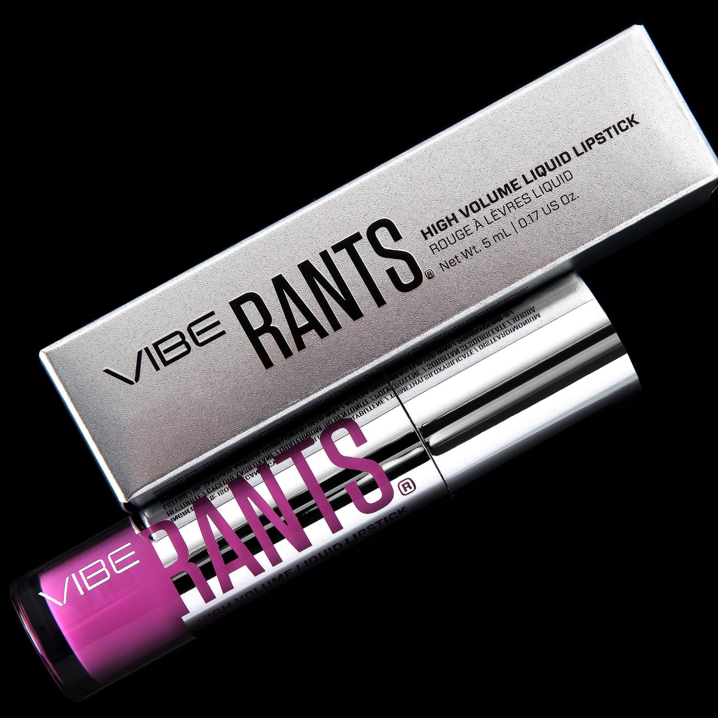 Vibe RANTS | Liquid Lipstick | Loud Color. Soft Feel. | 12-Hour Wear, Zero Compromise | Boldly Vegan, Beautifully Cruelty-Free | Made in Italy | LA LA Beauty & Personal Care Vibe