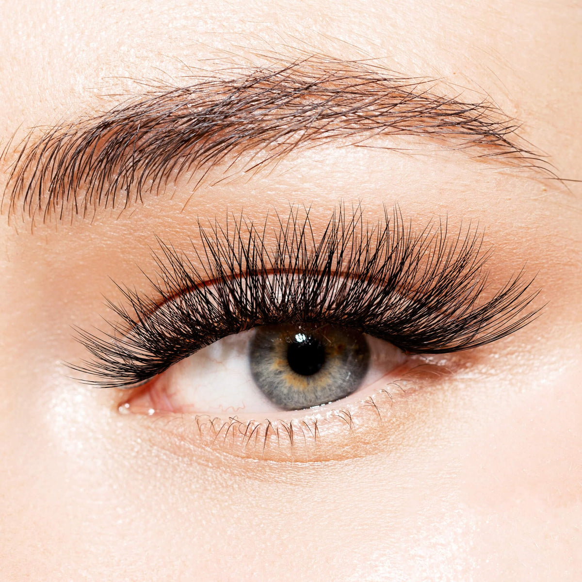 Kiss Lash Couture Triple Push Up XL Collection False Eyelashes, 3D Volume in Extra Long Length with Triple Design Technology, Cruelty-Free