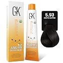 GK HAIR Global Keratin Professional Hair Color Cream Tube (3.4 Fl Oz/100ml) Nourishing & Cleansing Colors for Styling High Performance Long Lasting Beauty & Personal Care GK HAIR