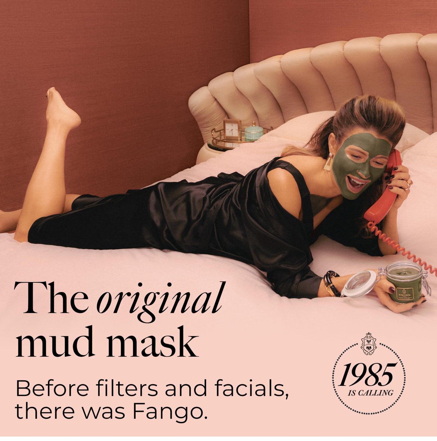 Borghese Advanced Fango Active Mud Mask for Face and Body - Exfoliating to Purifying Face Mask with Bentonite Clay & Hyaluronic Acid For Normal Beauty & Personal Care Borghese