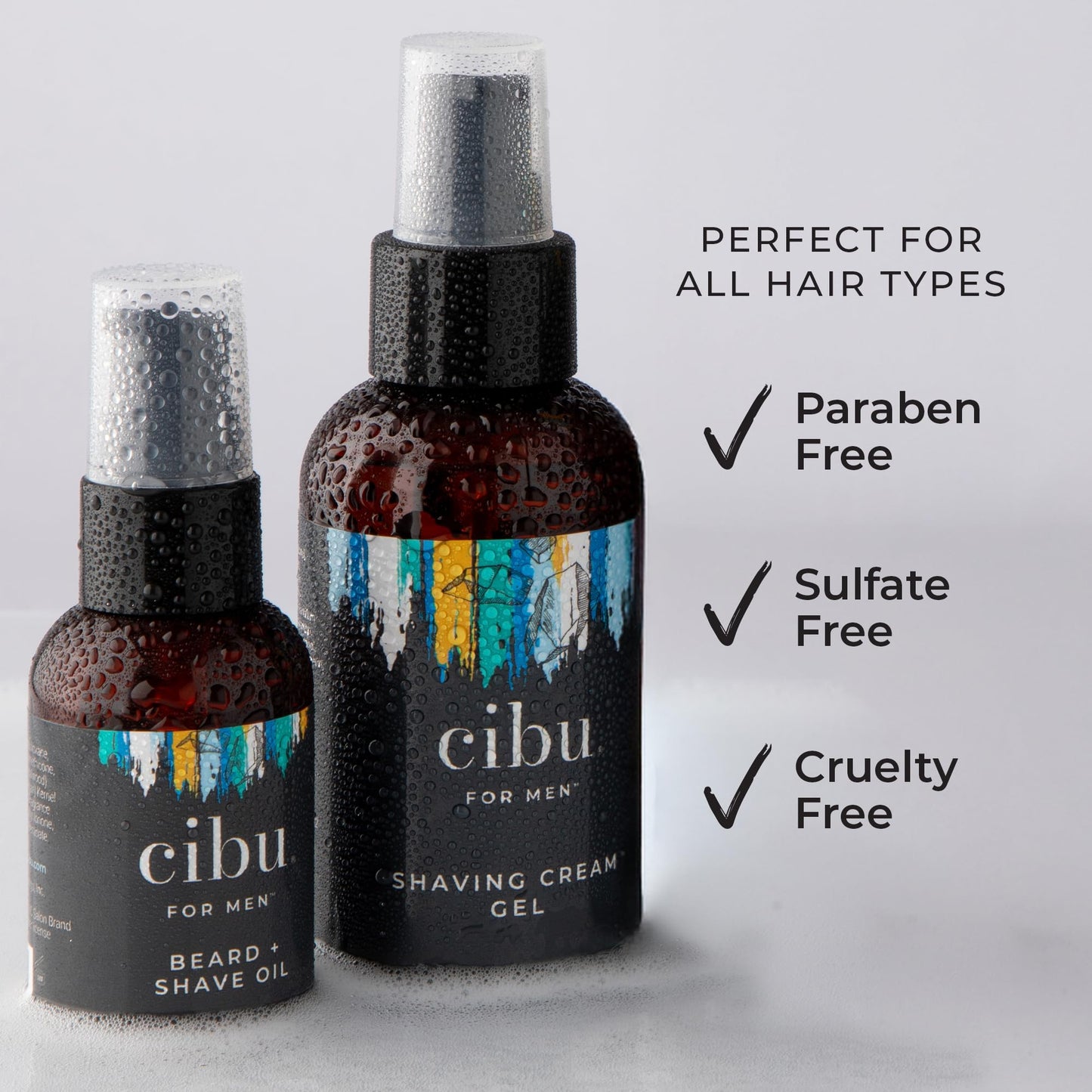 CIBU for Men Beard + Shave Oil - 2oz Pre-Shave Beard Oil for Men - Softens Beard, Relieves Itching, Moisturizes Skin, and Reduces Redness Beauty and Personal Care CIBU
