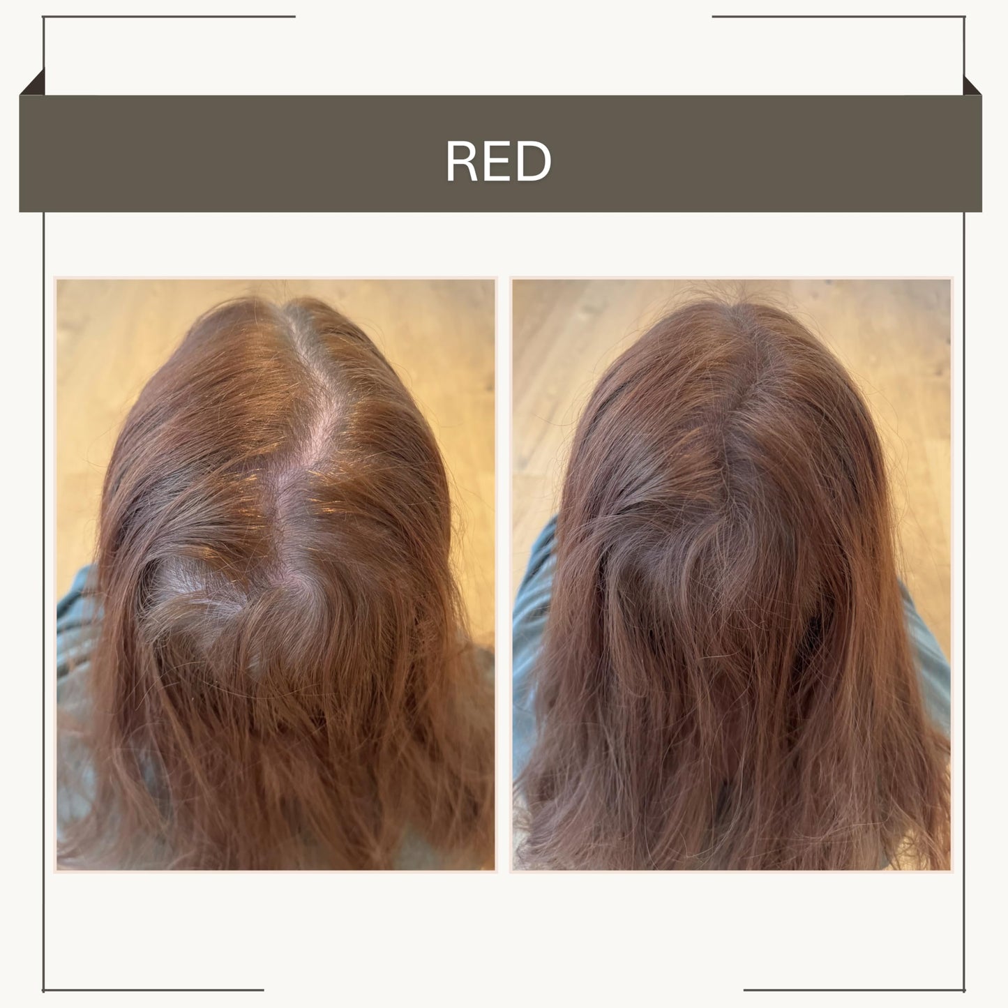 Joan Rivers Great Hair Day Root Touch Up Powder - Fill-in Powder for Thicker, Fuller Looking Hair (Red) Beauty & Personal Care Joan Rivers Beauty