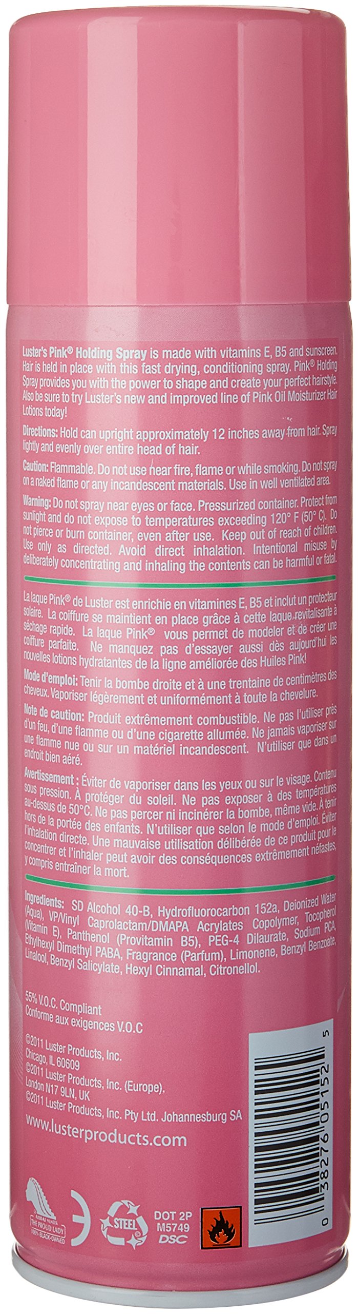 Luster's Pink Holding Spray, 11.5 Ounce Beauty & Personal Care Luster's