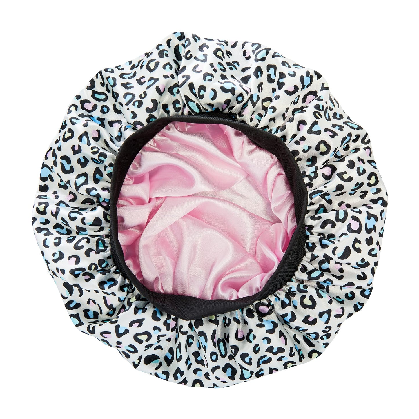 Red by Kiss Kids Satin Bonnet Sleep Cap Reversible Hair Bonnet for Boys and Girls Sleeping Night Silk Sleep Cap (Leopard) Beauty and Personal Care Red by Kiss