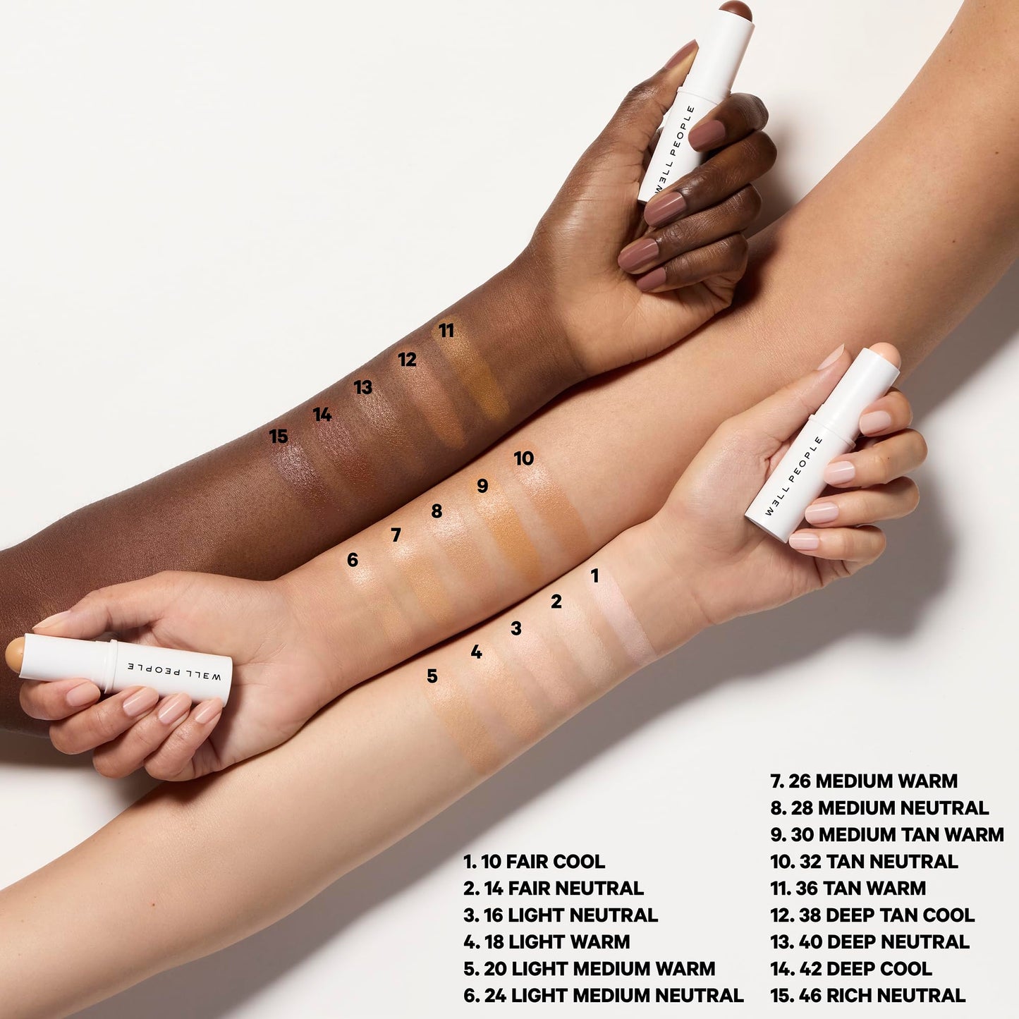 Well People Supernatural Complexion Stick Foundation + Concealer, Buildable, Light-to-Medium Coverage, Soft Matte Finish, Lightweight + Hydrating Beauty & Personal Care Well People