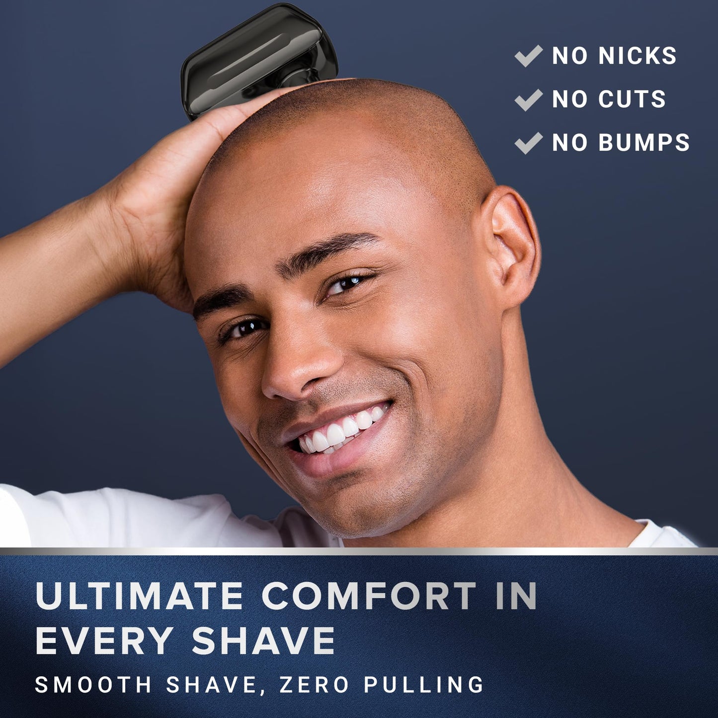 Electric Head Shaver for Bald Men: Waterproof Cordless Electric Razor for Bald Head & Hair Shaving - Close Shave, Skin-Friendly, 360° Full Coverage Beauty and Personal Care AxiomWarrior