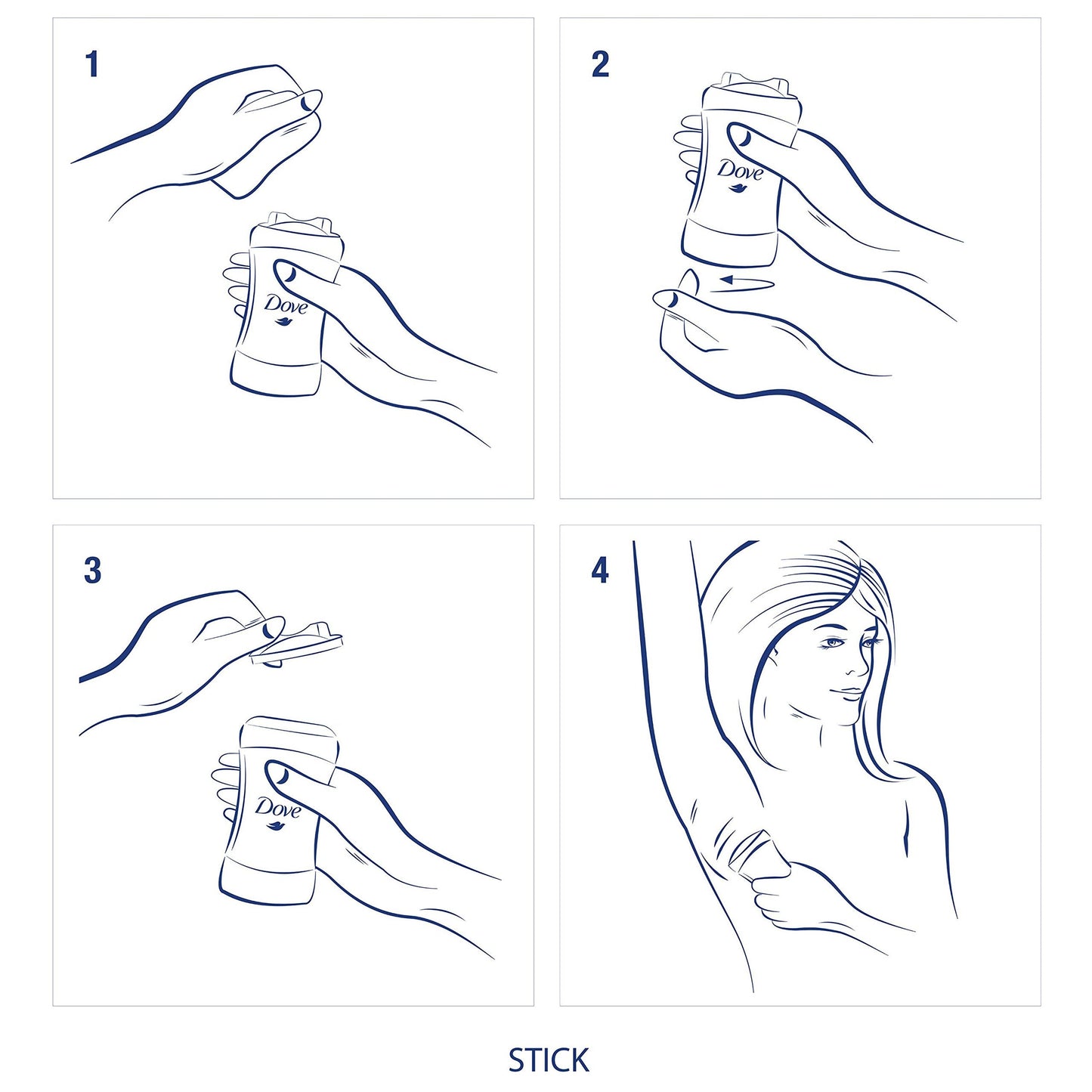 Dove Deodorant, Fresh, 2.6 oz, Twin Pack Beauty and Personal Care Dove