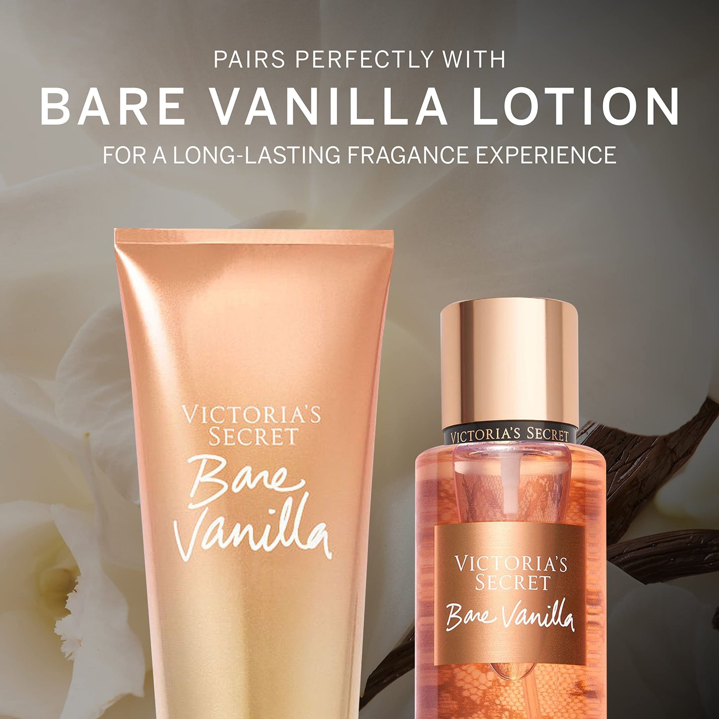 Victoria's Secret Bare Vanilla Mini Fragrance Duo Gift Set, Notes of Soft Cashmere Beauty & Personal Care Victoria's Secret