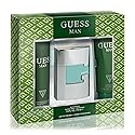 GUESS Man Eau de Toilette 3 Piece Gift Set - Cologne Spray 2.5 Fl. Oz., Deodorizing Body Spray 6.0 Oz., & Shower Gel 6.7 Fl. Oz. Beauty & Personal Care GUESS