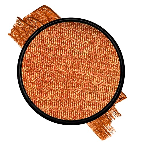 Mehron Paradise FX Metallics - Metallic Orange 1.4 oz | Professional Water Activated Shimmering Metallic Paint for Raves, Costumes, Special Effects Beauty & Personal Care Mehron