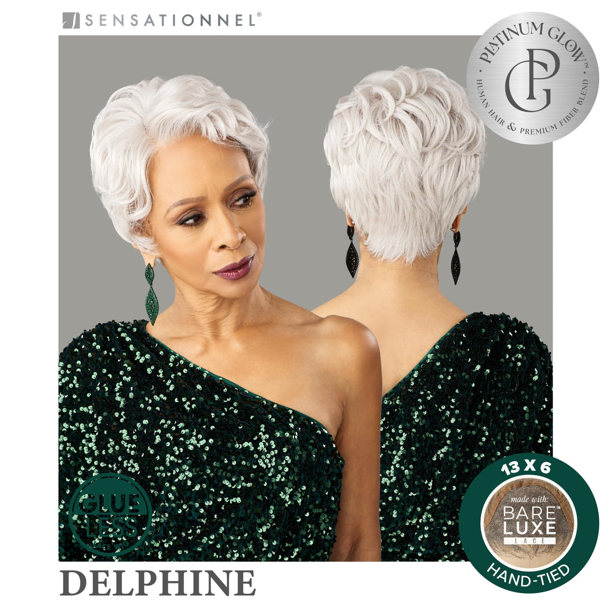 Sensationnel Platinum Glow 13x6 Wig-Delphine, ICYPEARL