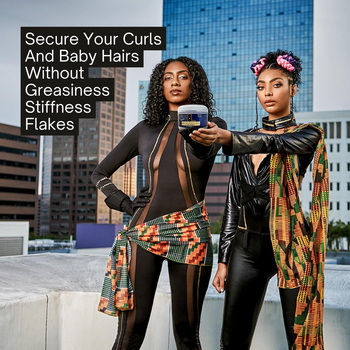 Black Panther Edge Control Gel For 4C Natural And Relaxed Hair, Enriched With Multi Vitamins, Non-Greasy, Non-Flaking, No White Cast, 24 hrs hold Beauty & Personal Care BLACK PANTHER STRONG DIAMOND EDGES