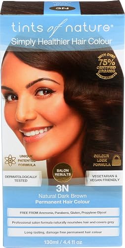Permanent Color-3N Natural Dark Brown Tints of Nature 4.4 oz Liquid Beauty & Personal Care Tints of Nature