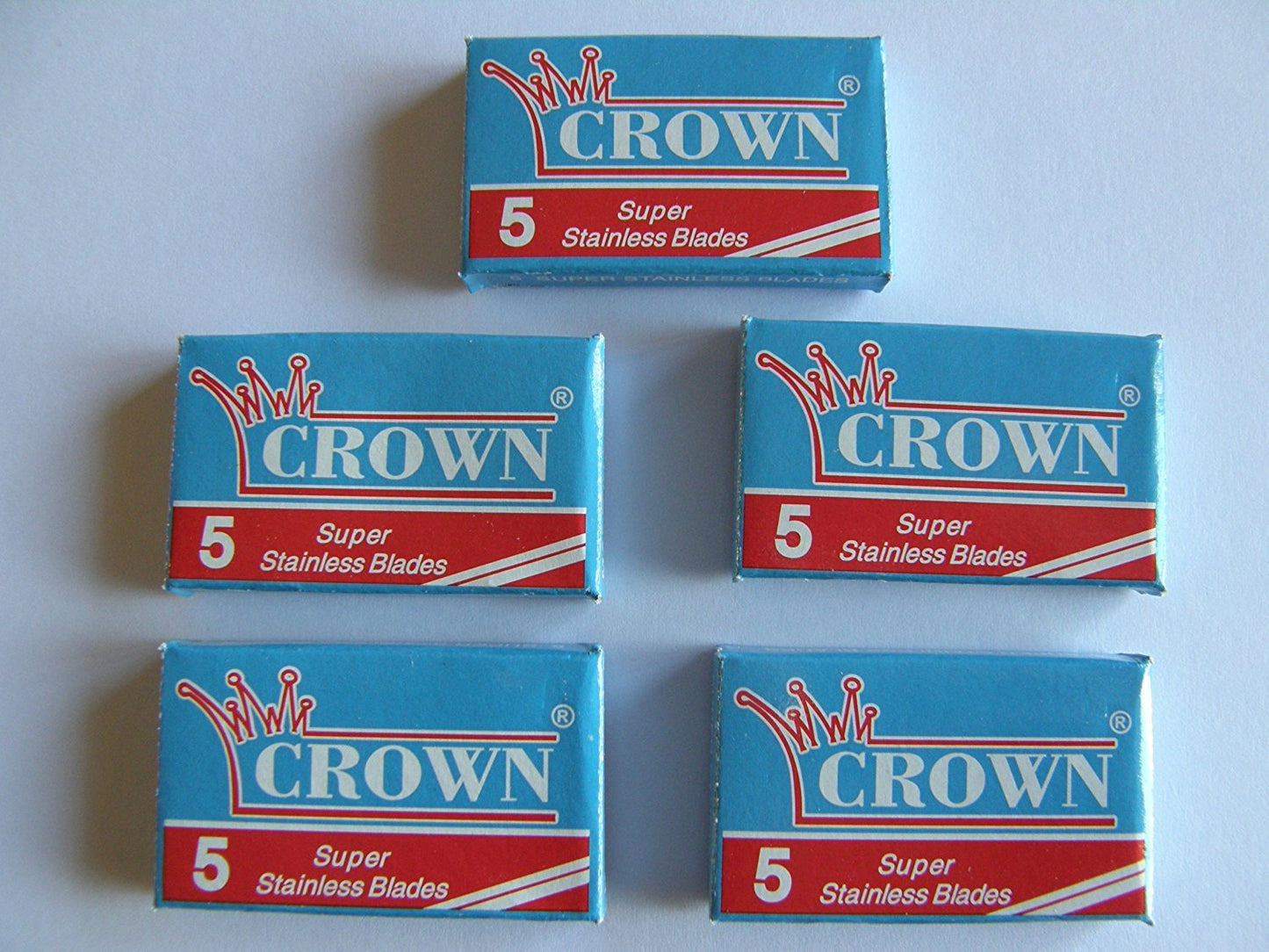 25 CROWN Super Stainless Double Edge Safety Razor Blades Beauty and Personal Care LORD
