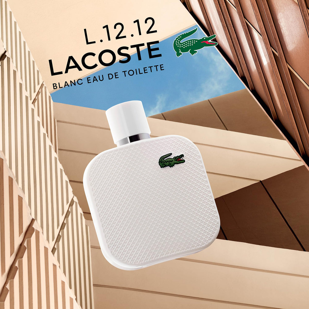 Lacoste L.12.12 Blanc EDT 5.9 oz Beauty & Personal Care Lacoste