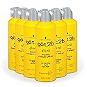got2b Glued Blasting Freeze Hair Spray, 12 Fl Oz, Pack of 6, Extra Strong Holding Spray for Spikes & Styles, Long-Lasting All-Day Hold, Wind-Tested Beauty & Personal Care Got2B