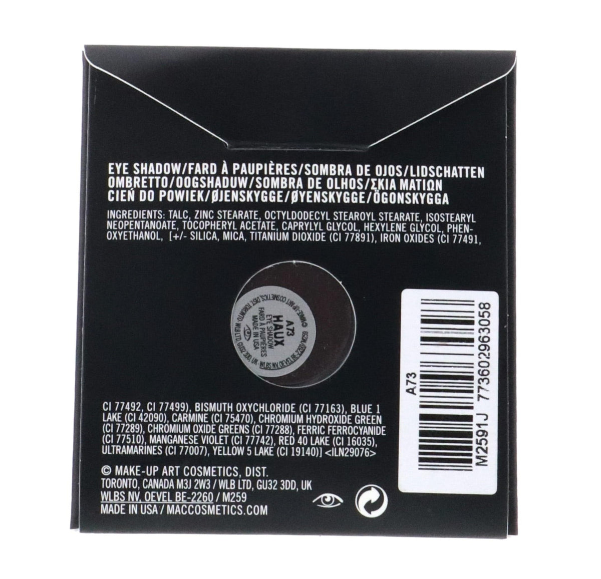 Mac Pro Palette Refill Pan Eyeshadow - Haux (Satin) Beauty & Personal Care MAC