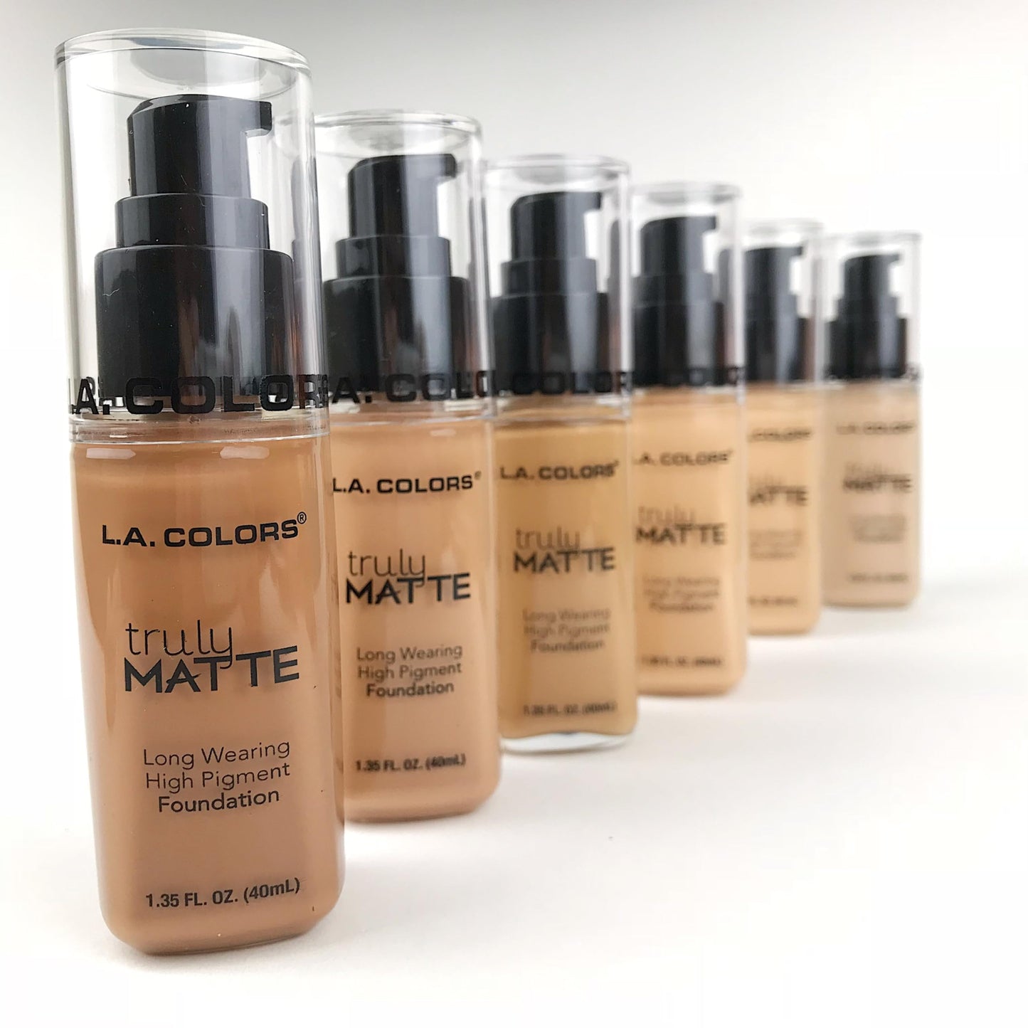 L.A. COLORS Truly Matte Foundation, Medium Beige CLM355 Beauty & Personal Care L.A. COLORS