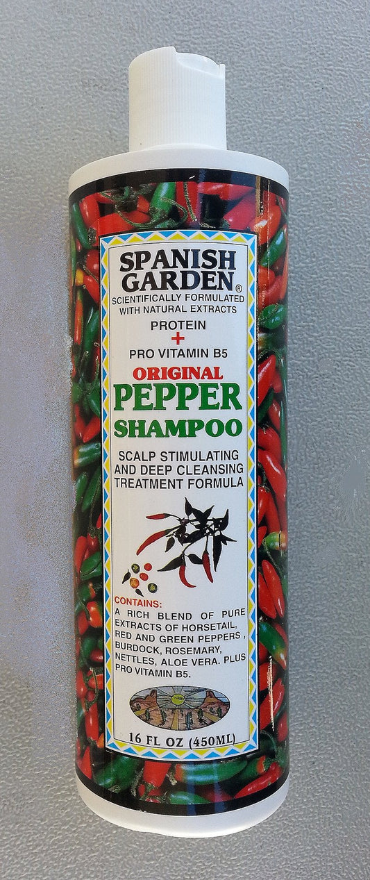 Spanish Garden N'iceshop Original Pepper Shampoo 16 Oz Beauty & Personal Care Spanish Garden