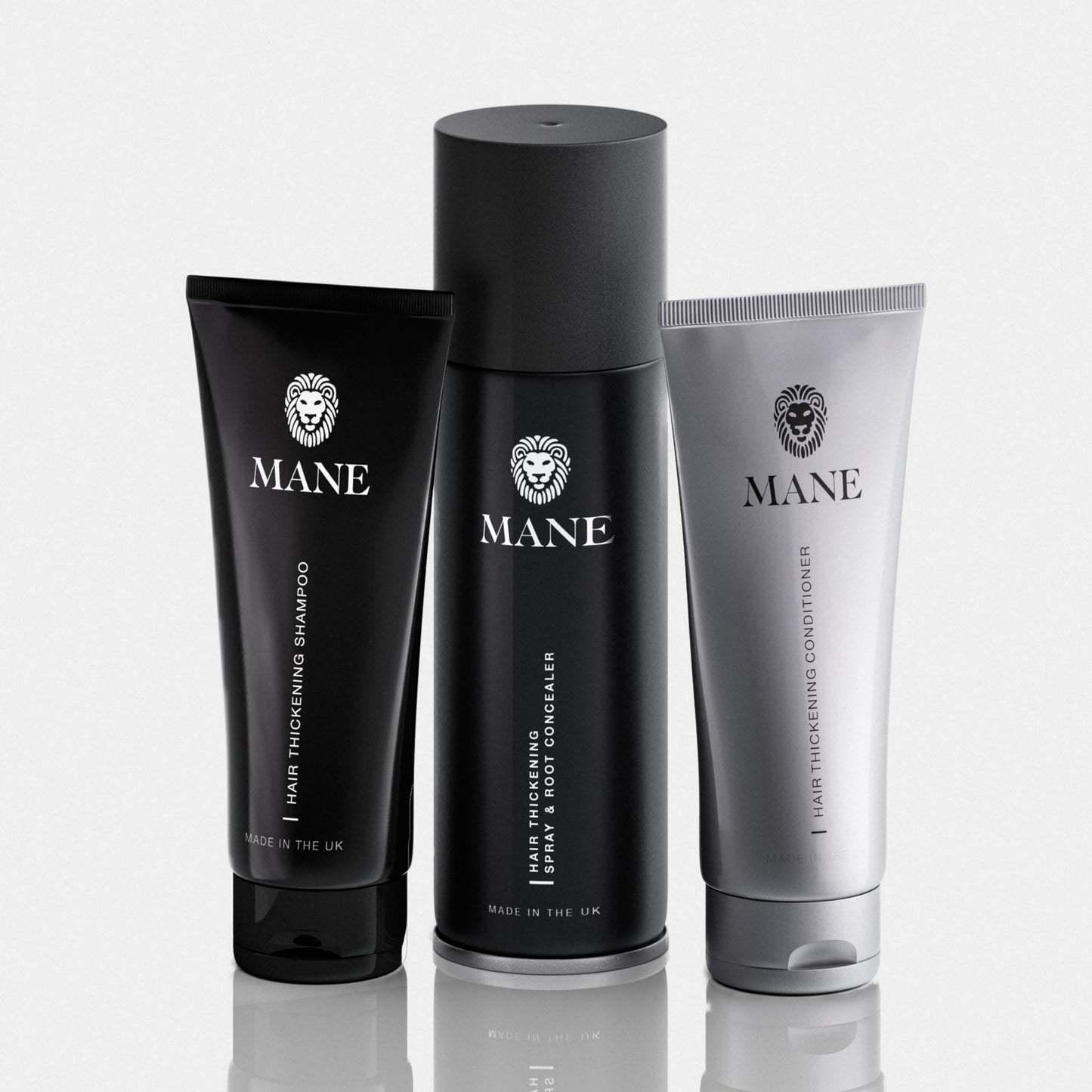 Mane Hair Thickener 200 ml with a Shampoo and Conditioner (Silver) Beauty & Personal Care MANE