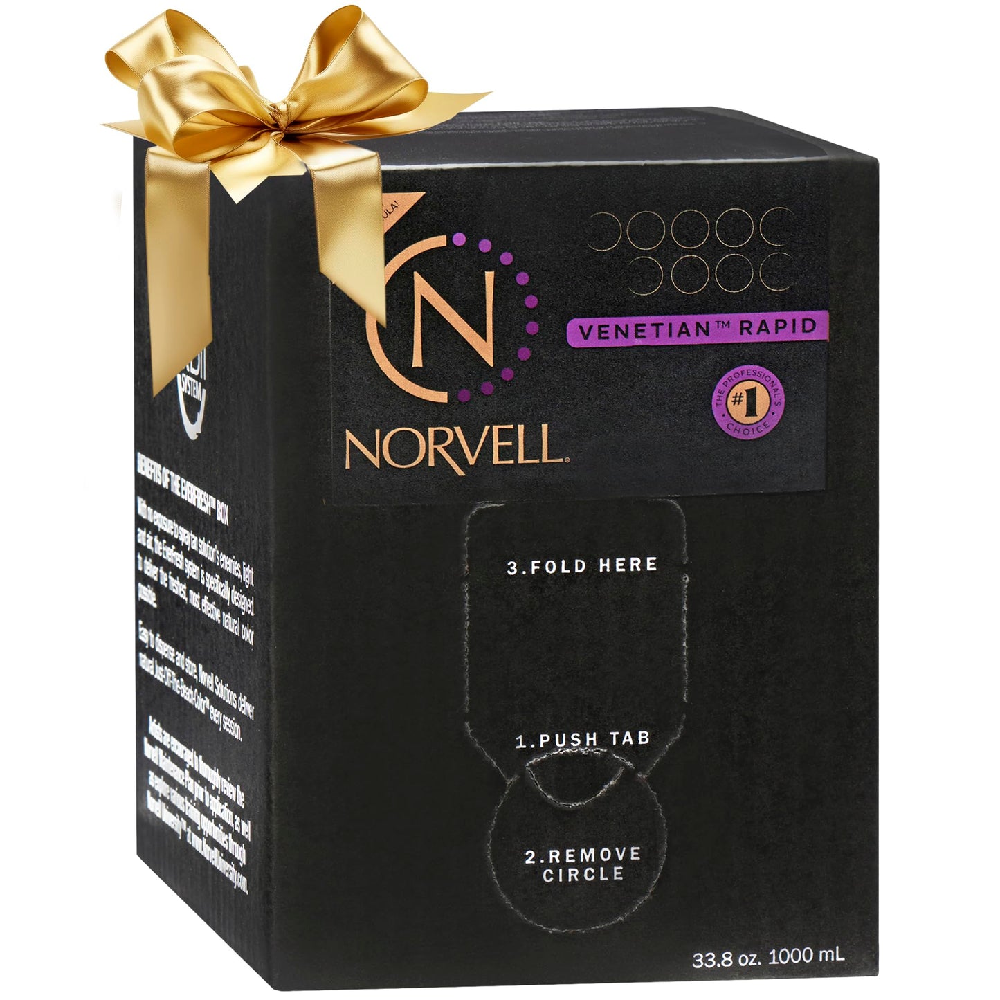Norvell Premium Rapid Spray Tan Solution Venetian One 1 Liter - Professional Sunless Tanning Formula for Ultra Fast Natural Bronze Glow, Streak Free Beauty & Personal Care Norvell